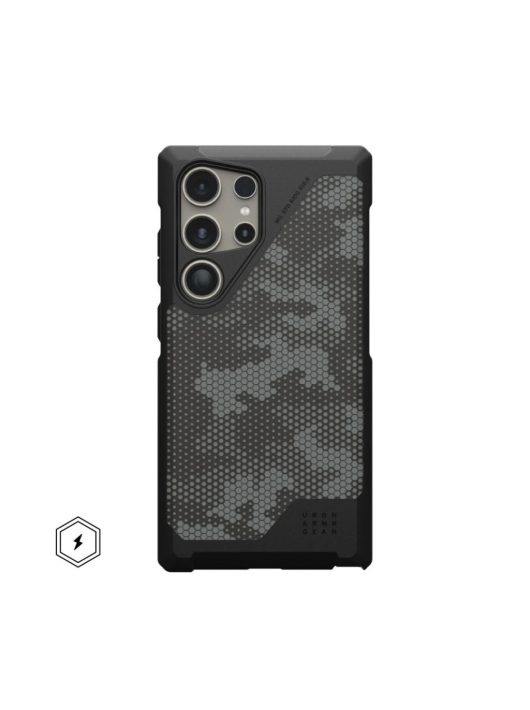 UAG Metropolis LT with Magnet Samsung Galaxy S24 Ultra Micro Hex Camo Graphite