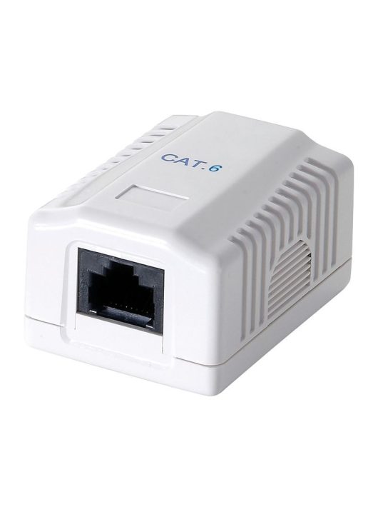 Logilink Cat.6 surface mounted box 1 x RJ45 UTP White