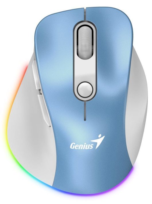 Genius Ergo 9000S Pro Wireless mouse Light Blue