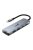 Genius UH-500 USB-C to HDMI 2xUSB3.0 USB-C 100W PD Grey