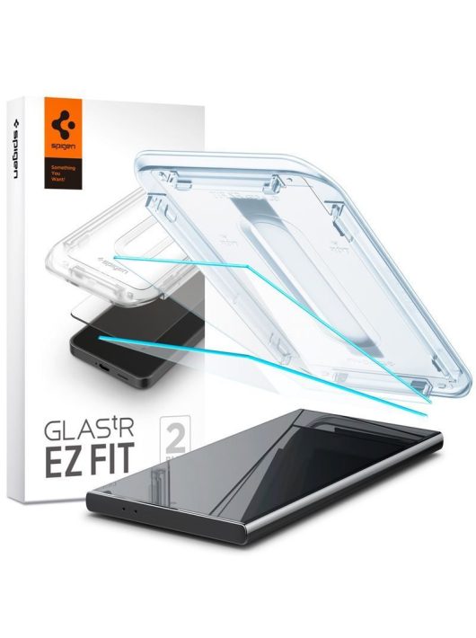 Spigen Glass tR EZ Fit HD Transparency Samsung Galaxy S24 Ultra 2 pack