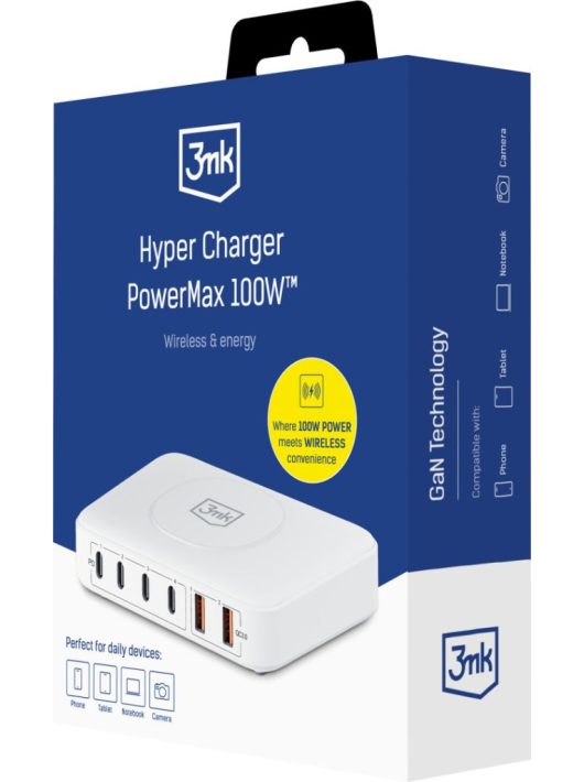 3mk Hyper Charger PowerMax 100W White