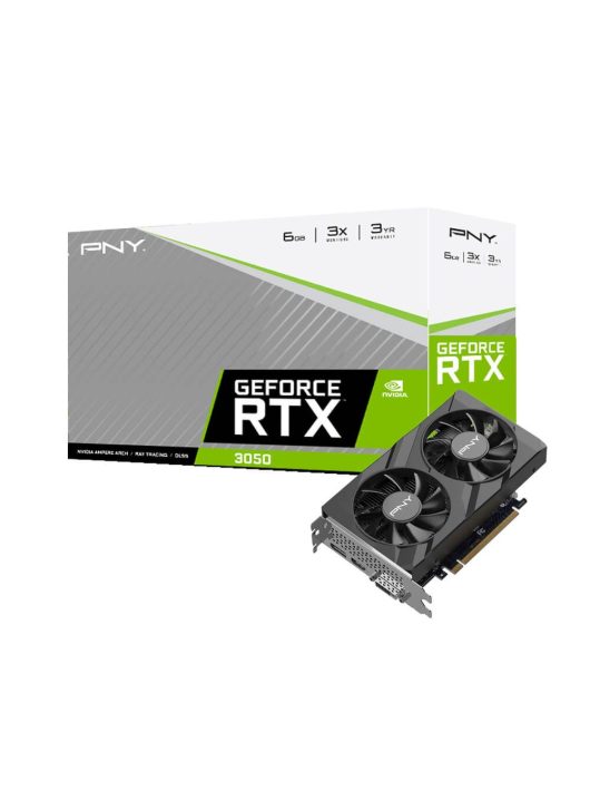 PNY GeForce RTX 3050 6GB DDR6 Verto Dual Fan XLR8