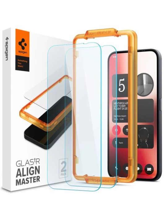 Spigen Glass tR AlignMaster Nothing Phone (2a) 2 Pack 