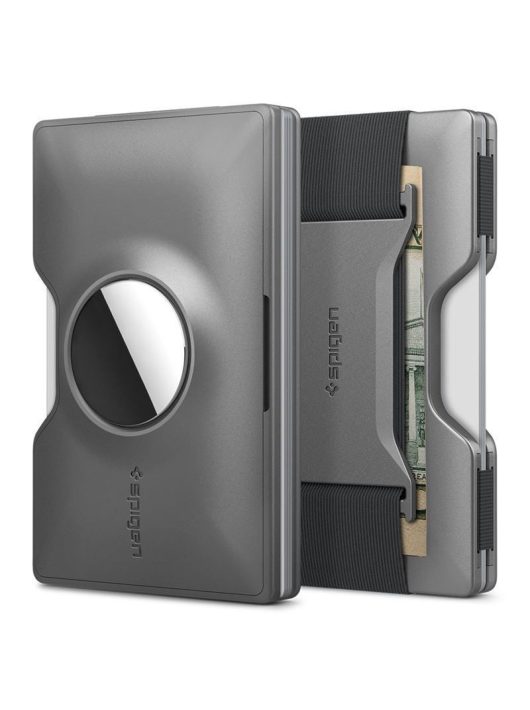 Spigen Wallet S Card Holder AirTag Gunmetal