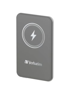   Verbatim Charge 'n' Go Magnetic Wireless 5000mAh PowerBank Grey