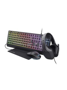 Trust GXT792 Quadrox 4in1 Gamer bundle Black HU