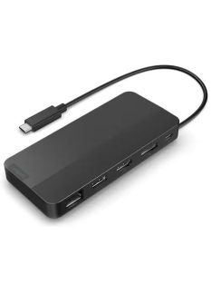 Lenovo USB-C Dual Display Travel Dock Black