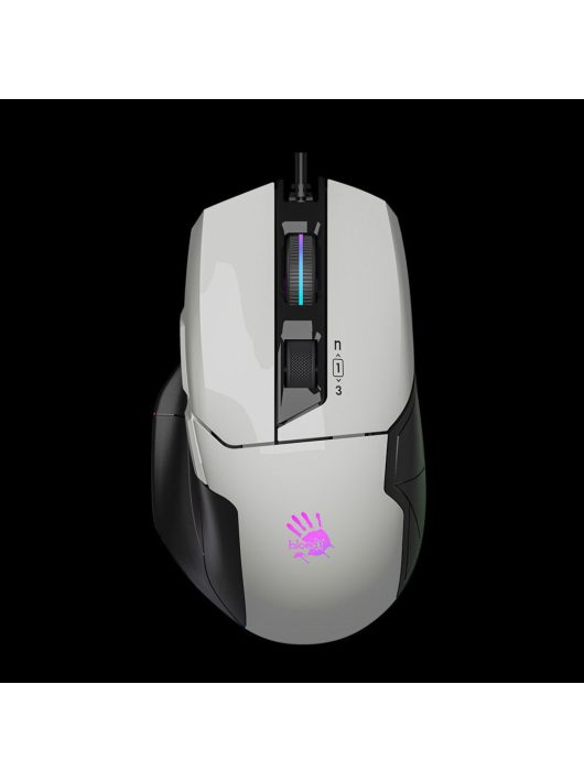 A4-Tech Bloody W70 Max Activated RGB Gaming mouse Panda White