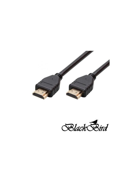 BlackBird HDMI male/male összekötő 4K 10m Black