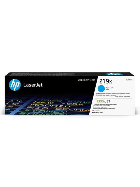 HP 219X Cyan toner