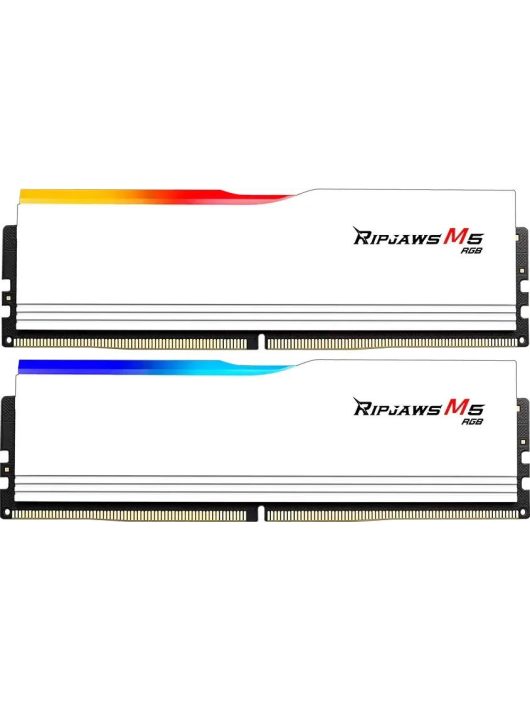 G.SKILL 32GB DDR5 5600MHz Kit(2x16GB) Ripjaws M5 RGB White