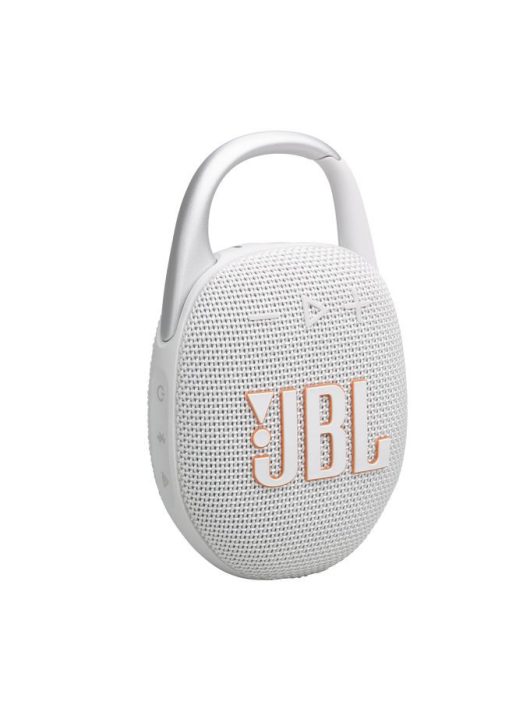 JBL Clip5 Bluetooth Ultra-portable Waterproof Speaker White