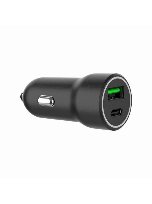 Gembird 2-Port USB Car Fast Charger Black