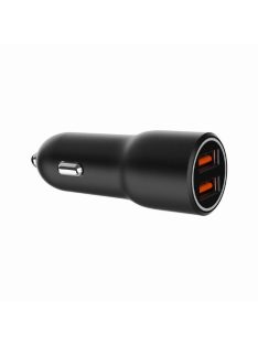 Gembird 2-port USB Car Fast Charger Black