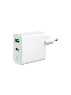 Gembird 2-Port 20W USB Fast Charger White