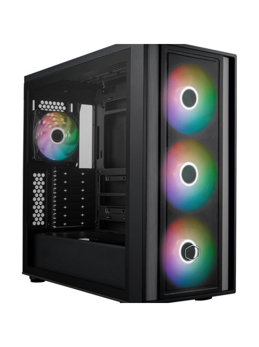 Cooler Master MasterBox 600 Tempered Glass Black