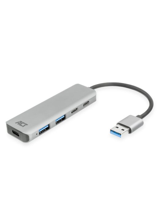 ACT AC6125 4-portos USB3.0 HUB Grey