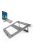 ACT AC8125 Laptop stand aluminium stepless height adjustable detachable USB-C docking station