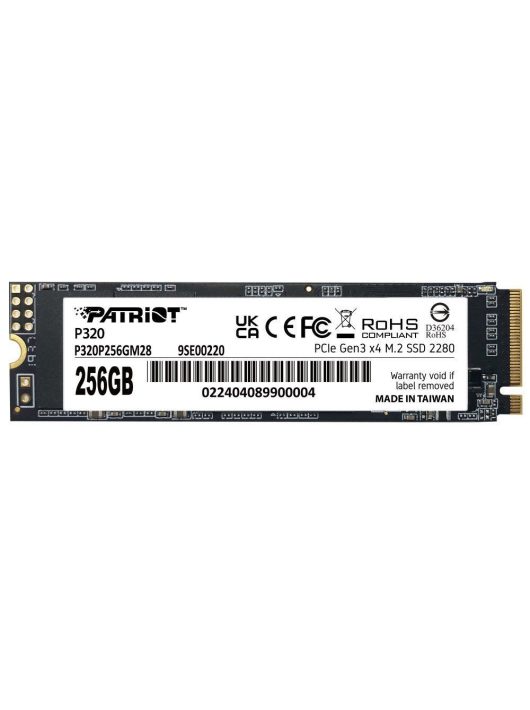 Patriot 256GB M.2 2280 NVMe P320