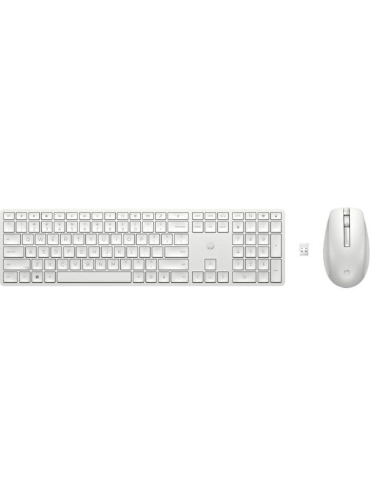 HP 650 Wireless Keyboard and Mouse Combo White HU