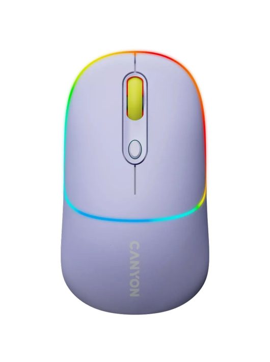 Canyon CNS-CMSW22ML Wireless Bluetooth Mouse Lavender