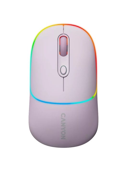 Canyon CNS-CMSW22PR Wireless Bluetooth Mouse Pearl Rose