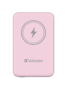   Verbatim Charge 'n' Go Magnetic Wireless 10000mAh PowerBank Pink