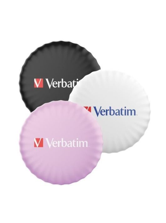 Verbatim My Finder Coin Bluetooth Tracker Black/White/Purpure (3Pack)