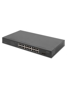 Digitus DN-95348-2 24 Port Gigabit Ethernet PoE Switch Black