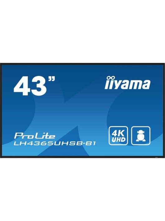 iiyama 42,5" ProLite LH4365UHSB-B1 IPS LED