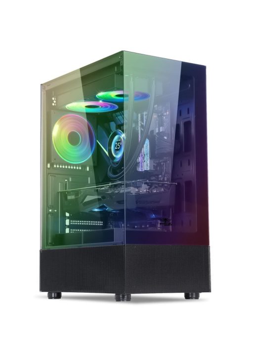 Spirit Of Gamer Spectra Dark Window Black