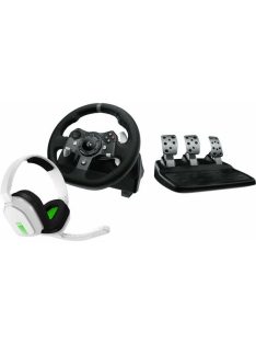   Logitech G920 Driving Force USB Kormány Black +  Astro A10 Headset White