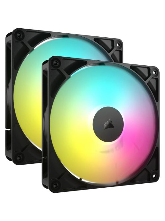 Corsair RS140 ARGB 140mm PWM Fan (2-pack) Black