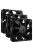 Corsair RS120 120mm PWM Fan (3-pack) Black