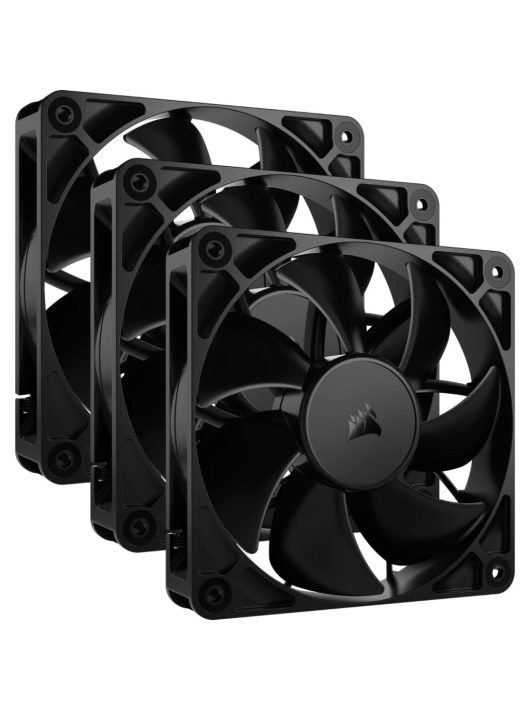 Corsair RS120 120mm PWM Fan (3-pack) Black