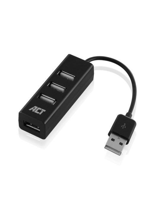 ACT AC6205 4-portos USB 2.0 HUB Black