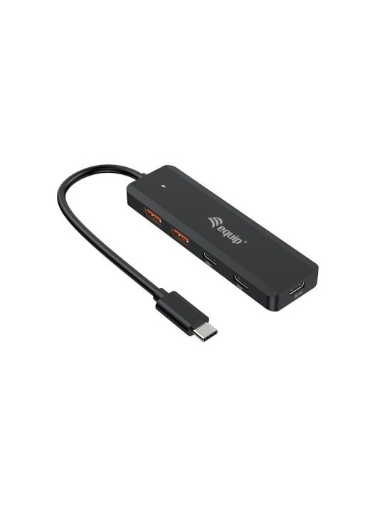 EQuip 4-Port USB3.2 Hub Black