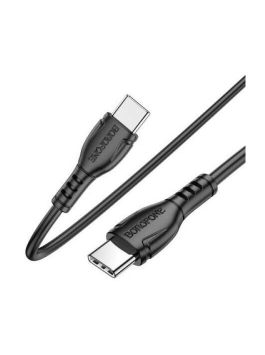 BOROFONE USB-C to USB-C male/male cable 1m Black 