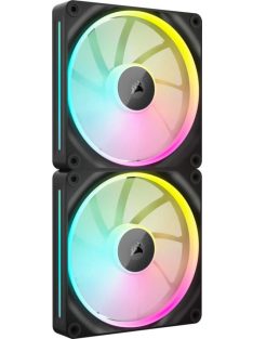 Corsair iCUE LINK LX140 RGB 140mm PWM Dual Pack Black