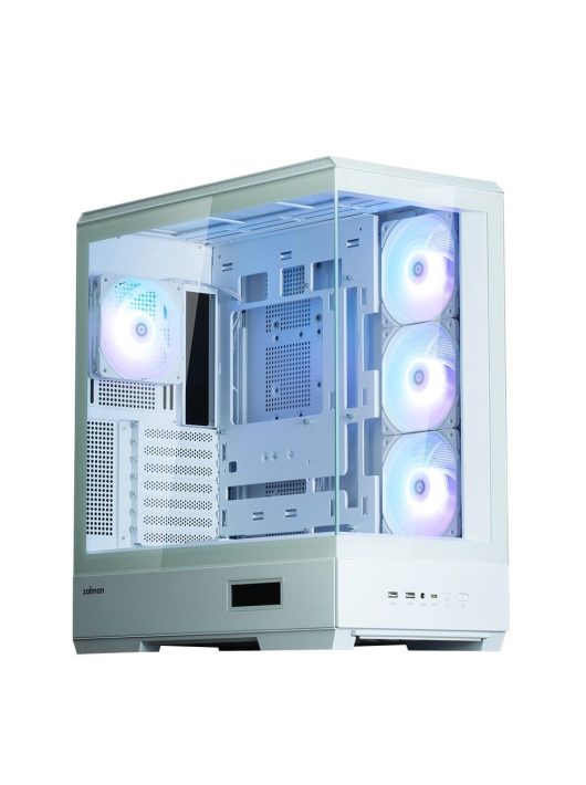 Zalman P50 Tempered Glass White