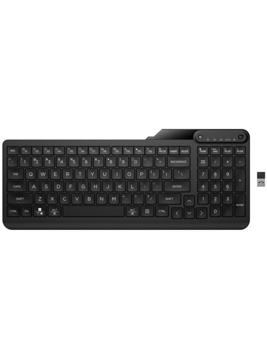 HP 475 Dual-Mode Wireless Bluetooth Keyboard Black HU