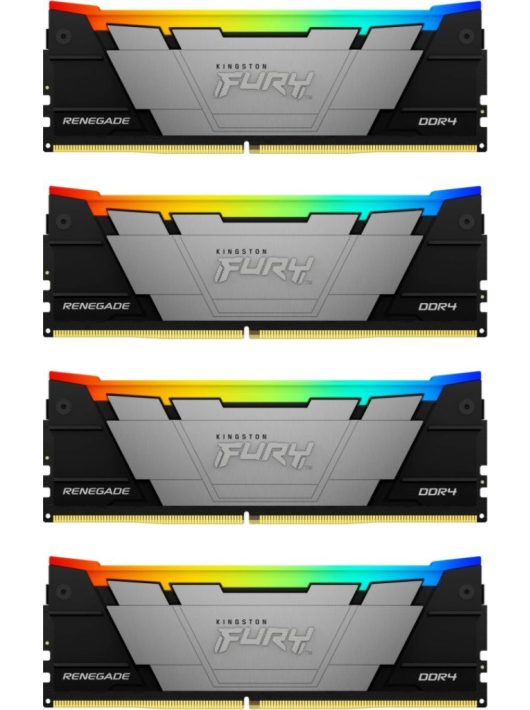 Kingston 32GB DDR4 3600MHz Kit(4x8GB) Fury Renegade RGB Black