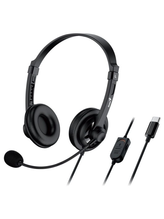 Genius HS-230U Headset Black