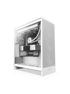 NZXT H7 Flow (2024) Tempered Glass Matte White