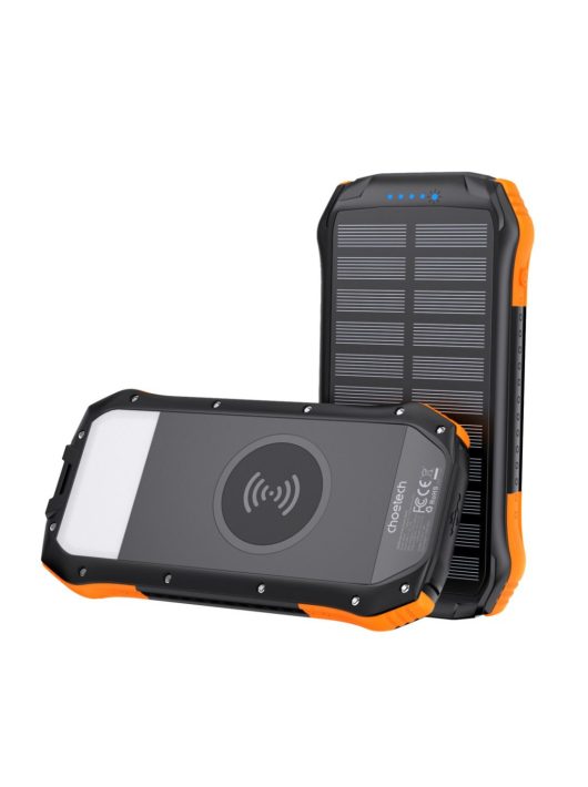 Choetech  B659 10000mAh Solar PowerBank Black/Orange