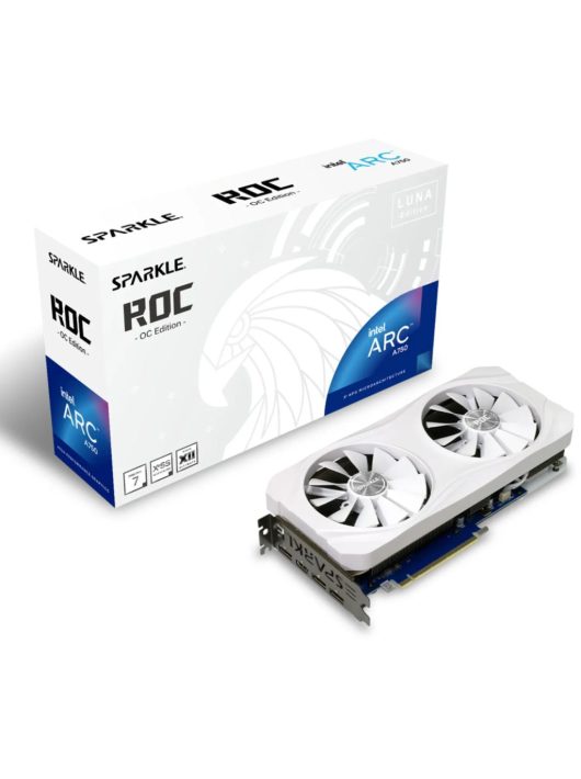 Sparkle ARC A750 8GB ROC Luna DDR6 OC White Edition