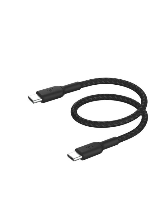 Belkin BoostCharge Braided USB-C to USB-C Cable 0,15m Black