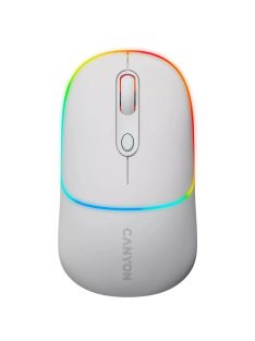 Canyon MW-22 Dual Mode Wireless Bluetooth Mouse Snow White