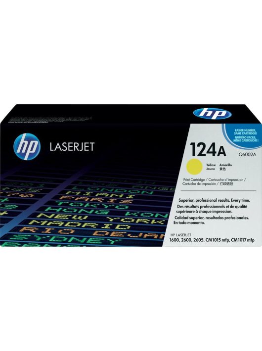 HP Q6002A (124A) Yellow toner